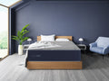 Healthrest By Restonic Polarbreeze Plush, Twin Navy Blue Steel Foam
