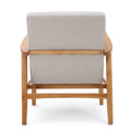 Club Chair Beige Fabric