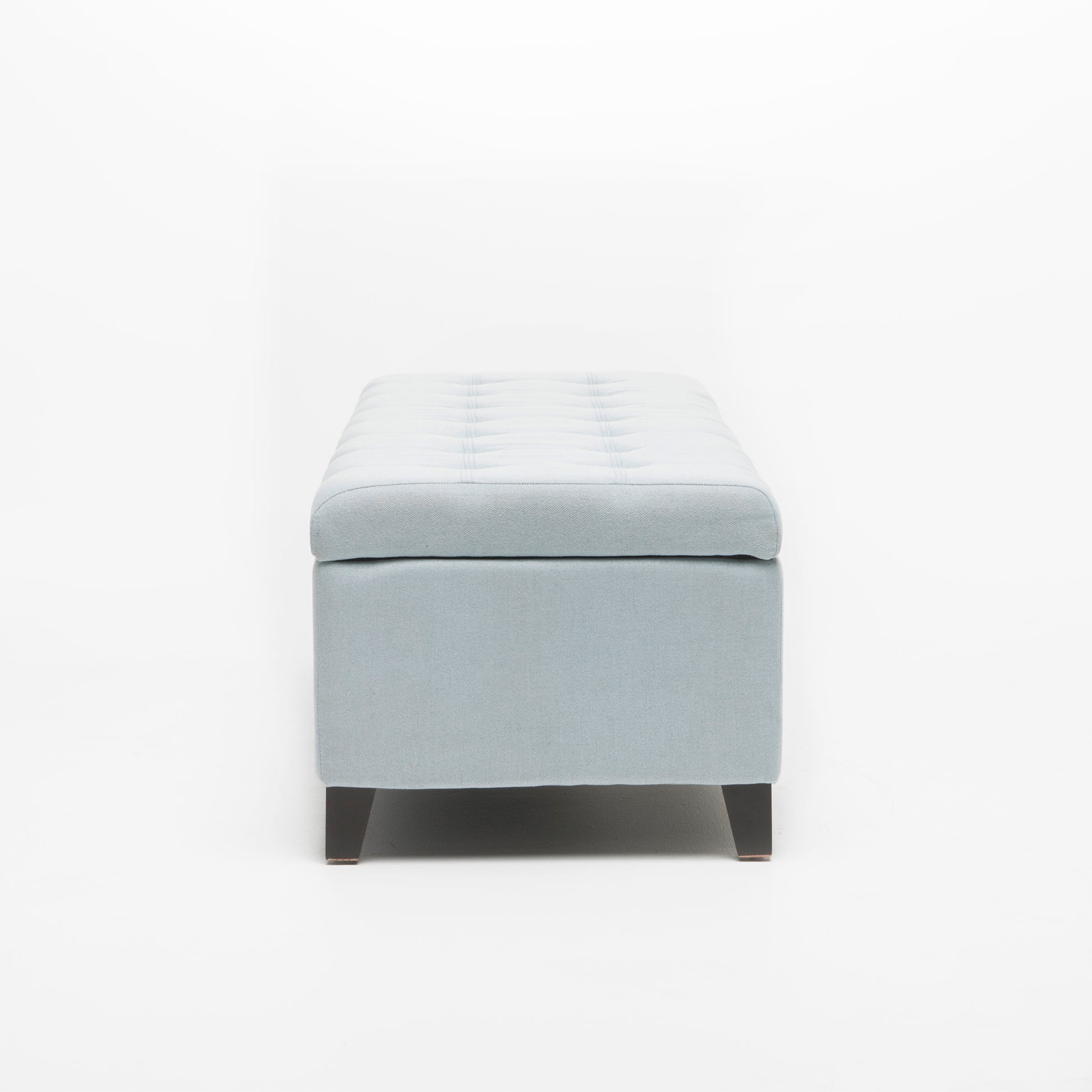 Storage Ottoman Natural Fabric