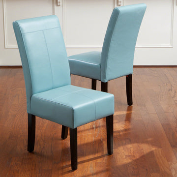 Pertica Kd Dining Chair Teal Blue Pu