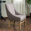 Worthington Dining Chair With Kd Version Silver Fabric