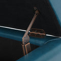 Storage Ottoman Teal Pu