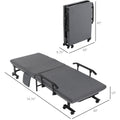 Rollaway Bed, Folding Bed With 3.25