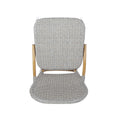 Arthur French Bistro Chair Natural & Light Brown Aluminium