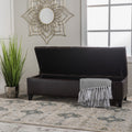 Glouster Storage Ottoman V2 Brown Pu