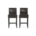 Zuma Kd Counter Stool Brown Leather