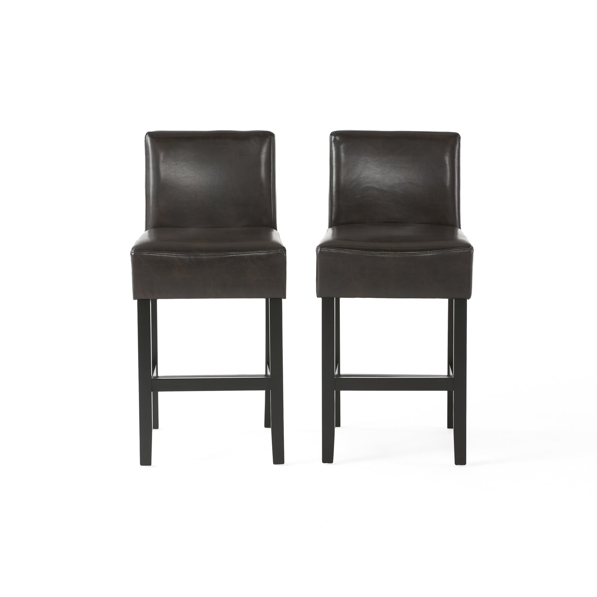 Zuma Kd Counter Stool Brown Leather
