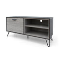 Tv Cabinet Grey 39 Inches Or Less Particle Board