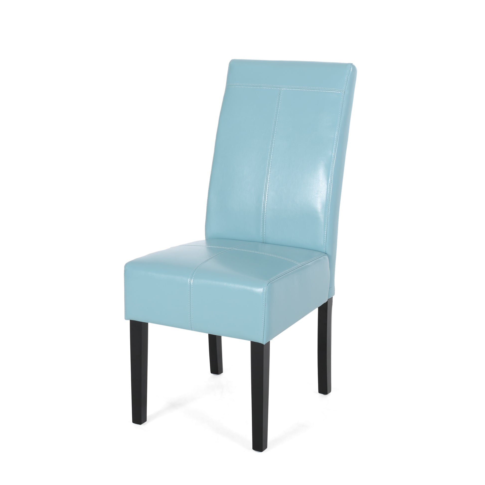 Pertica Kd Dining Chair Teal Blue Pu