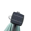 10Ft Solar Led Offset Hanging Market Patio Umbrella Light Green No Light Green Garden & Outdoor Steel