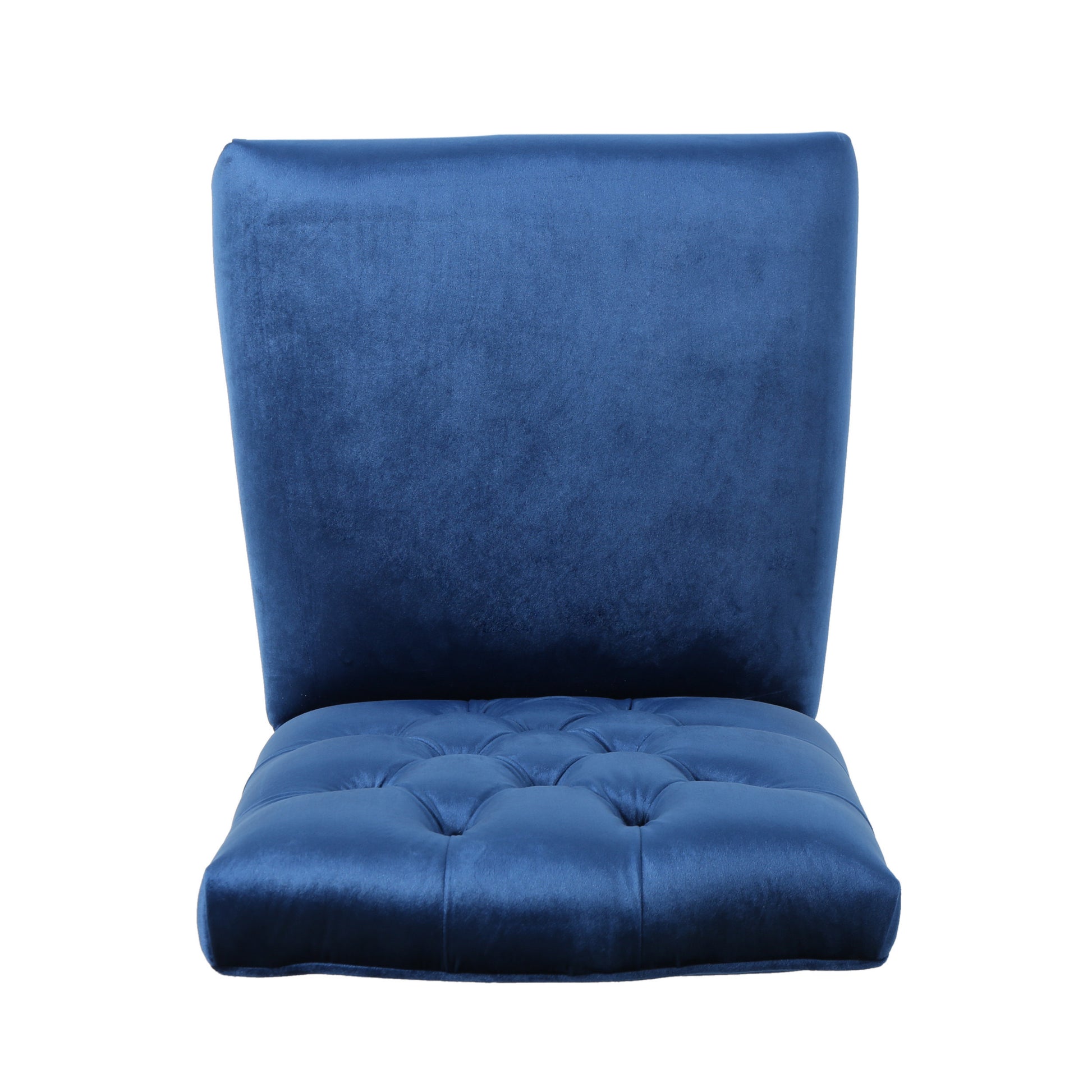 Harriet Kd Tufted Dining Navy Blue Velvet