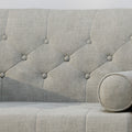 Club Chair Beige Fabric