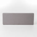Selma Storage Ottoman V2 Light Grey Fabric