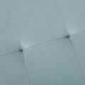 Brentwood Storage Ottoman Light Blue Fabric