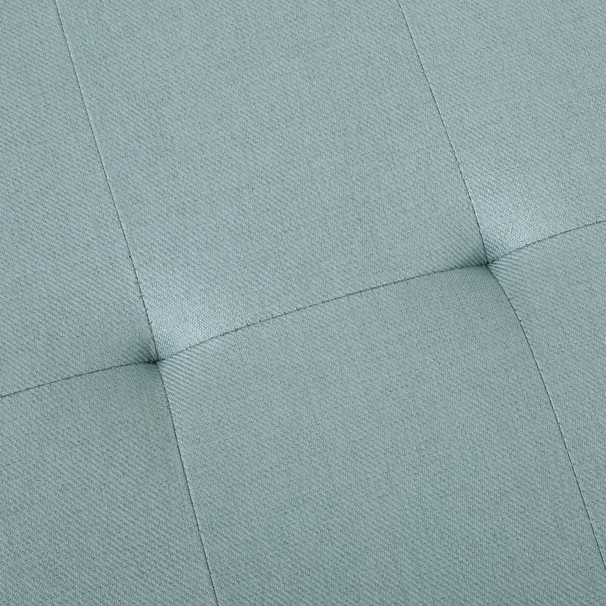 Brentwood Storage Ottoman Light Blue Fabric