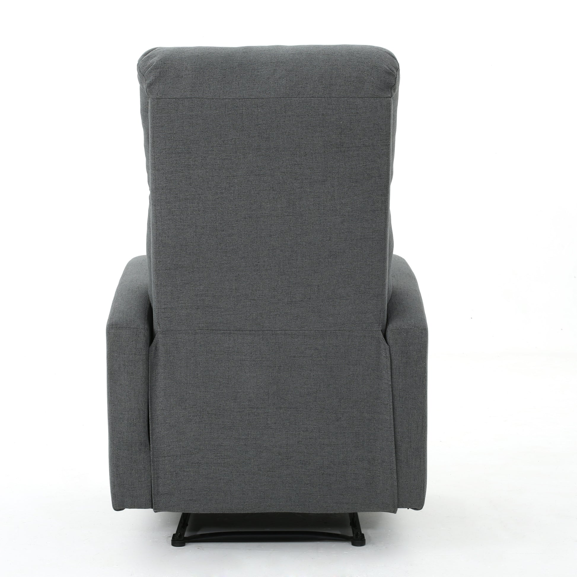 25.5" Wide Manual Standard Recliner Grey Polyester