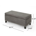 Ottoman Slate Microfiber