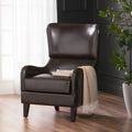 Quentin Sofa Chair Brown Pu