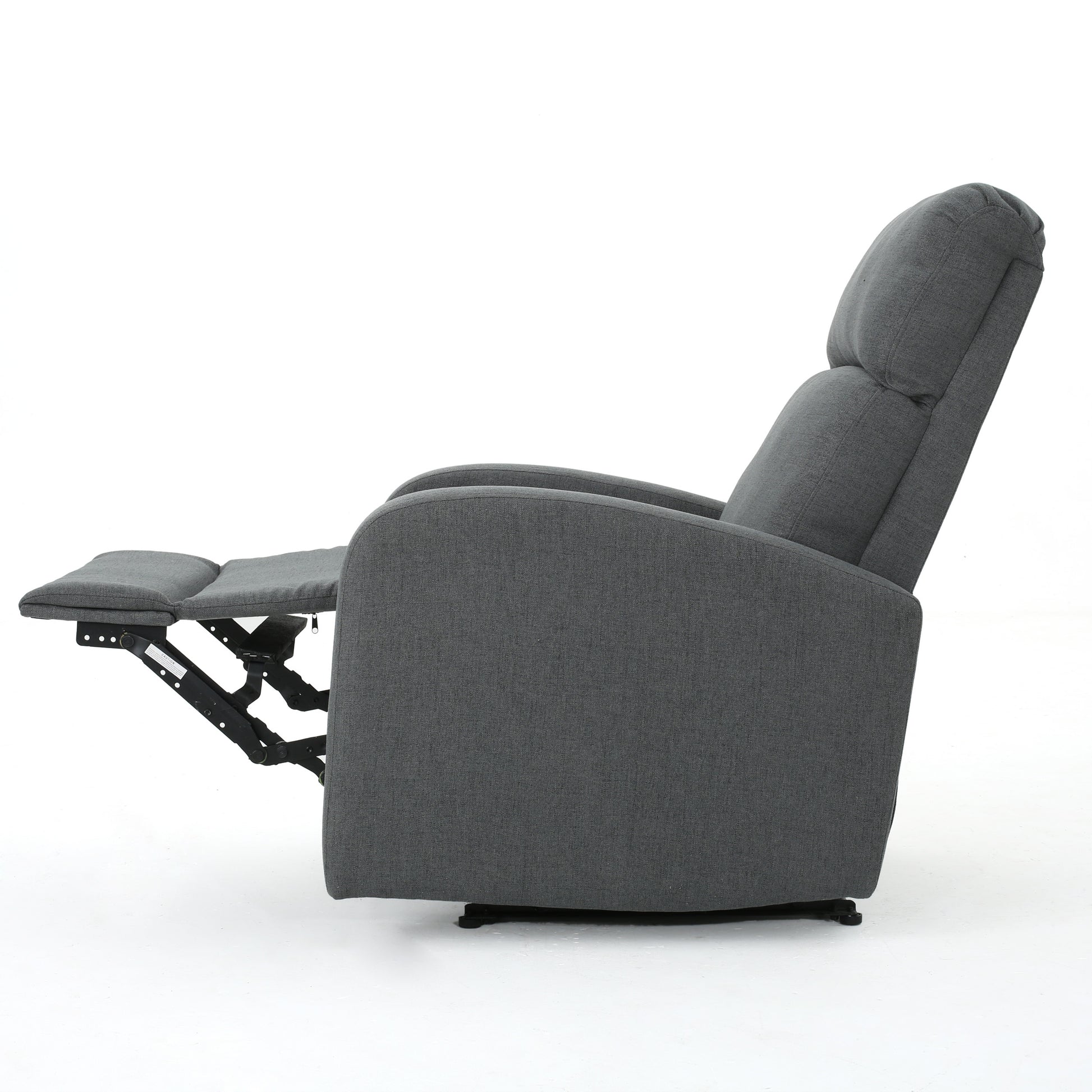 25.5" Wide Manual Standard Recliner Grey Polyester