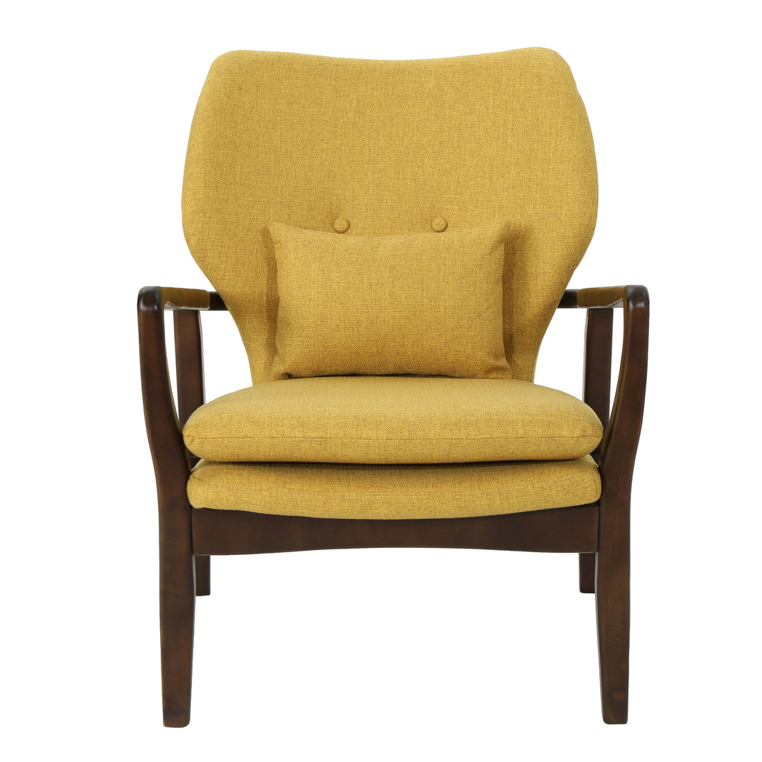 Club Chair Mustard Fabric