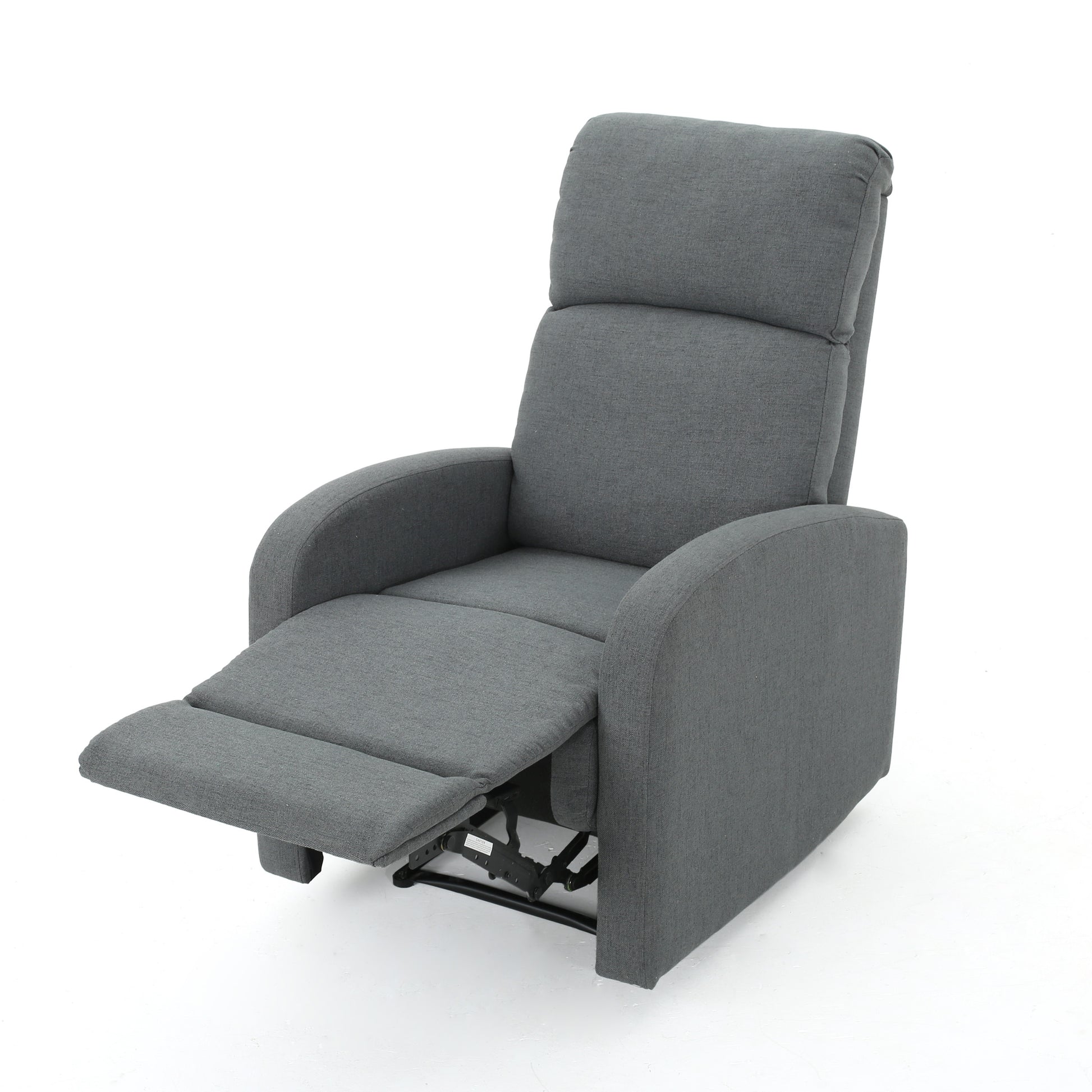 25.5" Wide Manual Standard Recliner Grey Polyester