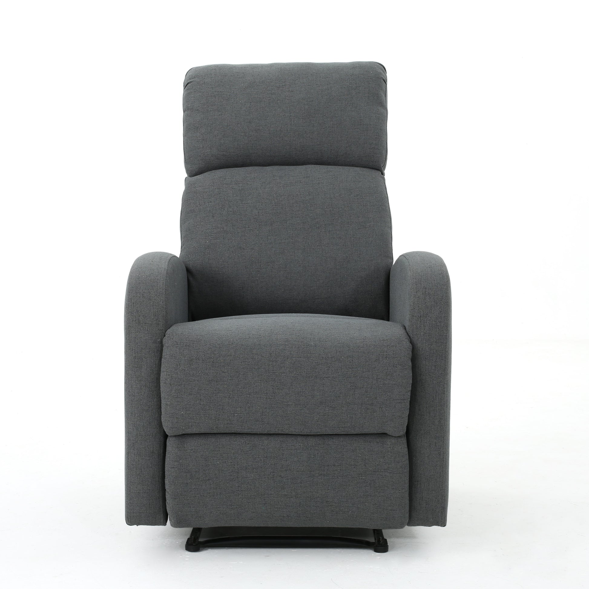 25.5" Wide Manual Standard Recliner Grey Polyester