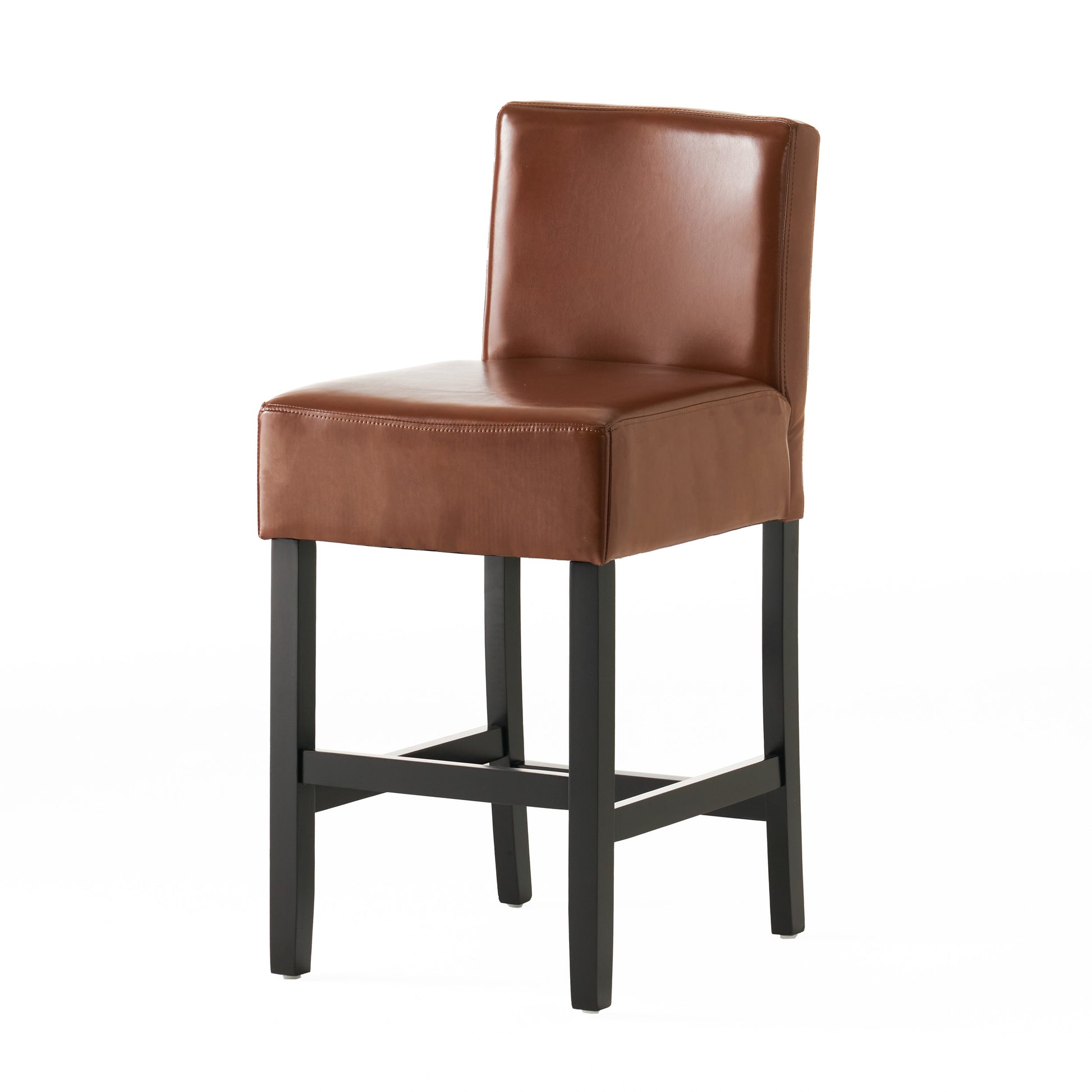 Zuma Kd Counter Stool Brown Leather