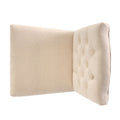 Harriet Kd Tufted Dining Ivory Fabric