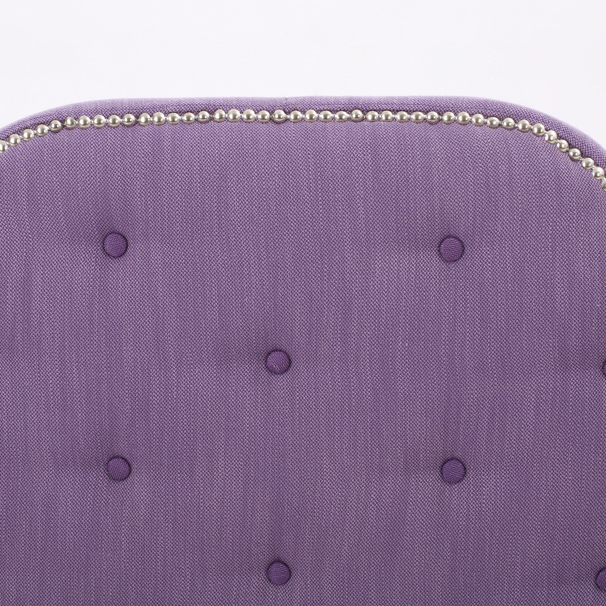 Twin Sized Headboard Twin Light Purple Fabric