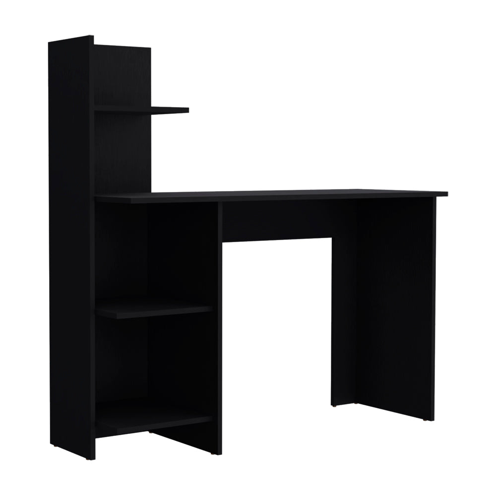 Desk Wichita, Office, Black Black Particle Board Engineered Wood