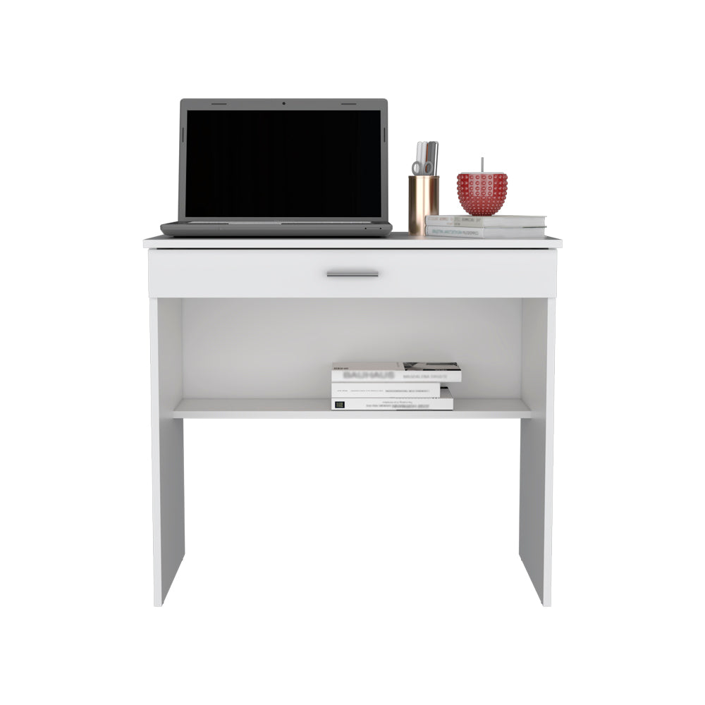 Desk Eden, Office, White White Particle Board Engineered Wood