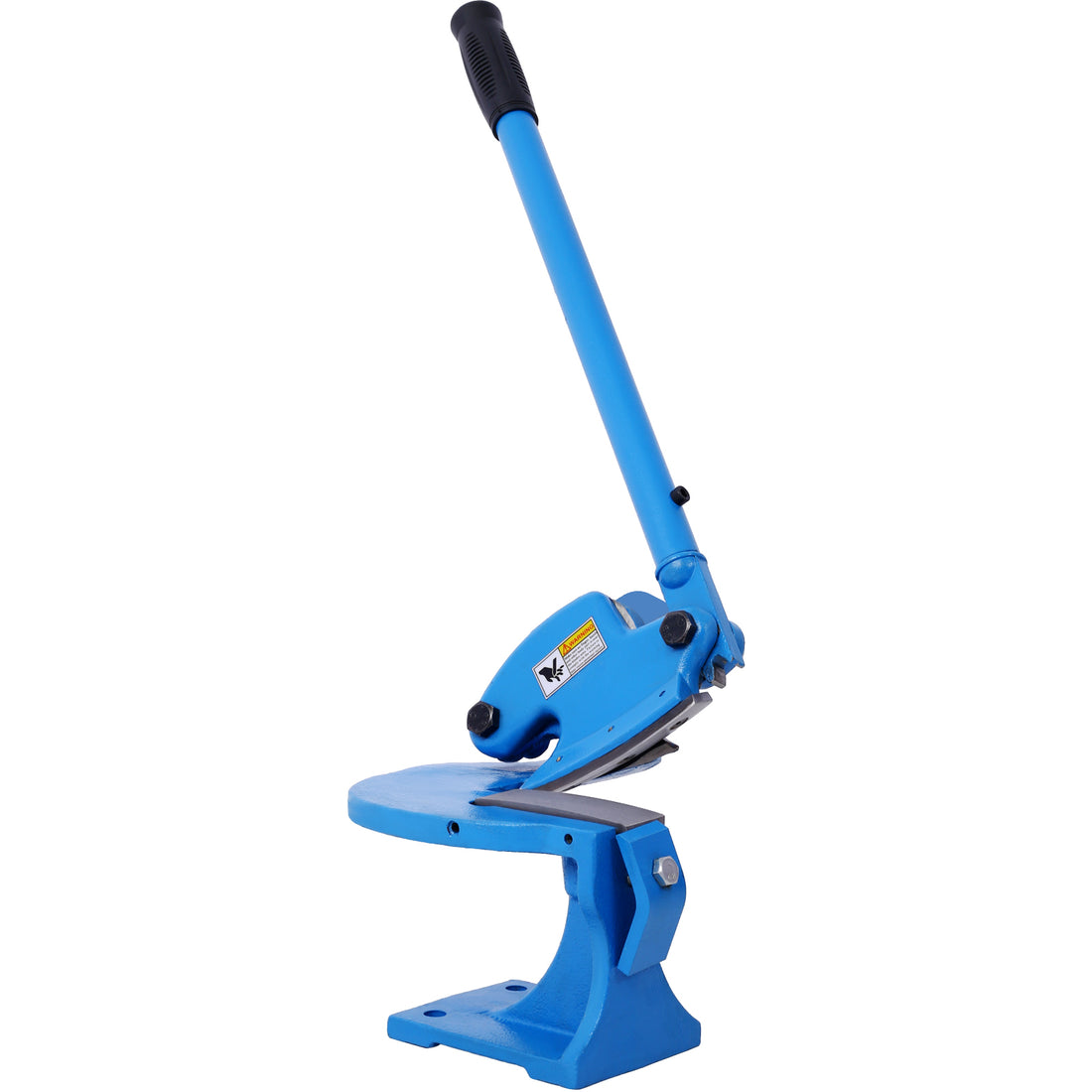 Throatless Shear, Industrial Multi Purpose Throatless Shear Curved Blade Cutter Blue Metal