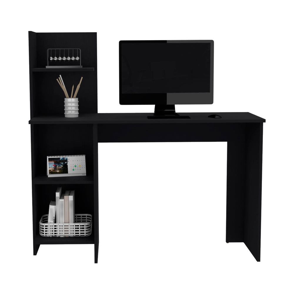 Desk Wichita, Office, Black Black Particle Board Engineered Wood