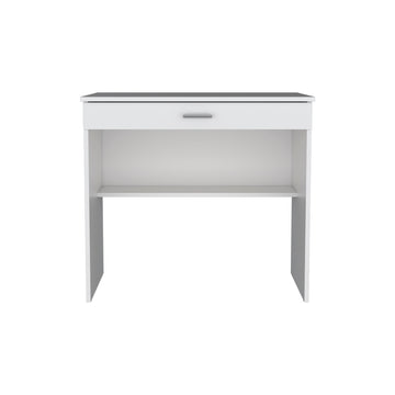 Desk Eden, Office, White White Particle Board Engineered Wood