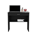 Desk Eden, Office, Black Black Particle Board Engineered Wood