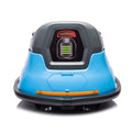 12V Ride On Bumper Car For Kids,1.5 5 Years Old,Baby Bumping Toy Gifts W Remote Control, Led Lights,360 Degree Spin, Vehicle Body With Anti Collision Padding,Five Point Safety Belt Blue Polyethylene