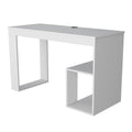 Desk Adona, Office, White White Particle Board Engineered Wood