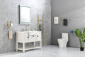 Bathroom Led Mirror Is Multi Functional And Each Function Is Controlled By A Smart Touch Button. White Aluminium