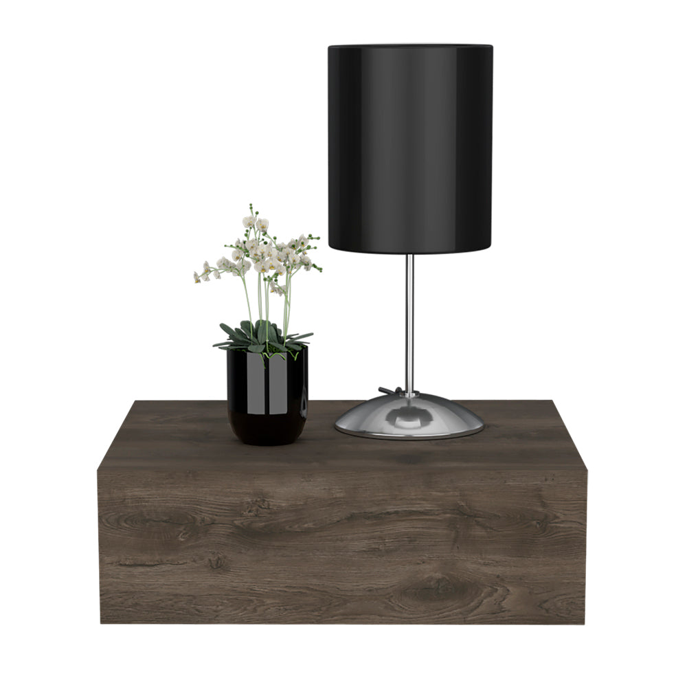 Nightstand Isola, Bedroom, Dark Brown Dark Brown Particle Board Engineered Wood