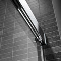 43 48 In. W X 76 In. H Sliding Frameless Soft Close Shower Door With Premium 3 8 Inch 10Mm Thick Tampered Glass In Brushed Nickel 23D02 48Bn Brushed Nickel Stainless Steel