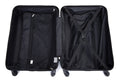 3 Piece Luggage Sets Pc Abs Lightweight Suitcase With Two Hooks, Spinner Wheels, 20 24 28 Gray Gray Abs Pc