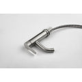 Single Handle Bathroom Sink Faucet Brushed Nickel Stainless Steel