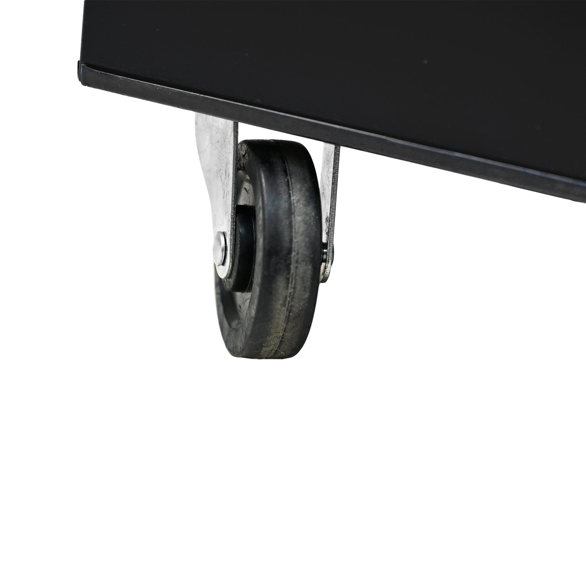 Detachable 5 Drawer Tool Chest With Bottom Cabinet And One Adjustable Shelf Black Black Metal