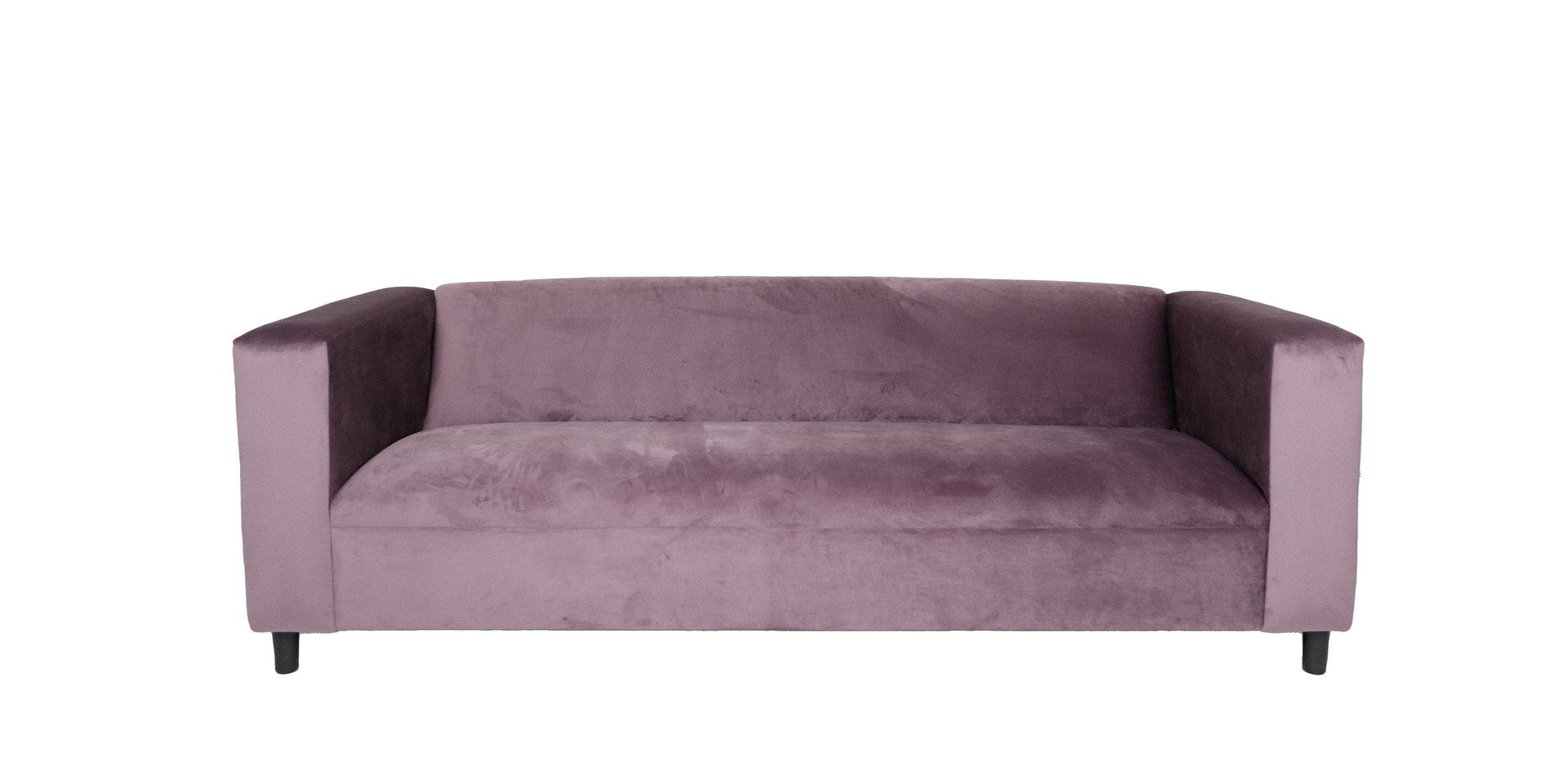 Velvet Sofa For Living Room, Modern 3 Seater Sofas Couches For Bedroom, Office, And Apartment With Solid Wood Frame Lavender Lavender Wood Foam Velvet