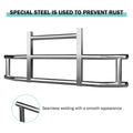 Stainless Steel Deer Guard Bumper For International Prostar 2008 2016 With Brackets Chrome Stainless Steel