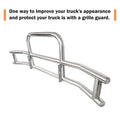 Front Bumper Deer Guard For International Prostar 2008 2016 With Bracket G04020 Silver Stainless Steel