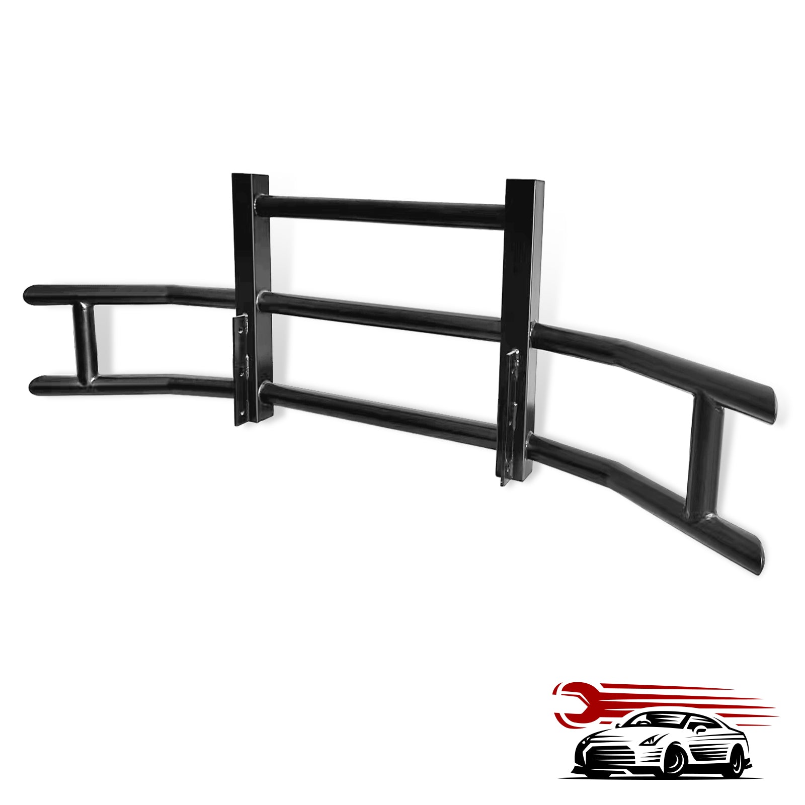 Front Bumper Deer Guard For Freightliner Cascadia 2008 2017 With Bracket Black Iron