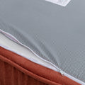 Folding Sofa Bed, Futon Sleeper Chair, Convertible Chair Floor Couch & Sleeping Mattress For Living Room, Guest Room, Home Office, Apartment, Small Space, Bed, Removable Back Cushion, Orange, 1 Seat Orange Chenille Primary Living Space Pillow Back Soft