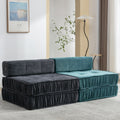 Folding Sofa Bed, Futon Sleeper Chair, Convertible Chair Floor Couch & Sleeping Mattress For Living Room, Guest Room, Home Office, Apartment, Small Space, Bed, Removable Back Cushion, Grey, 1 Seat Grey Chenille Primary Living Space Pillow Back Soft