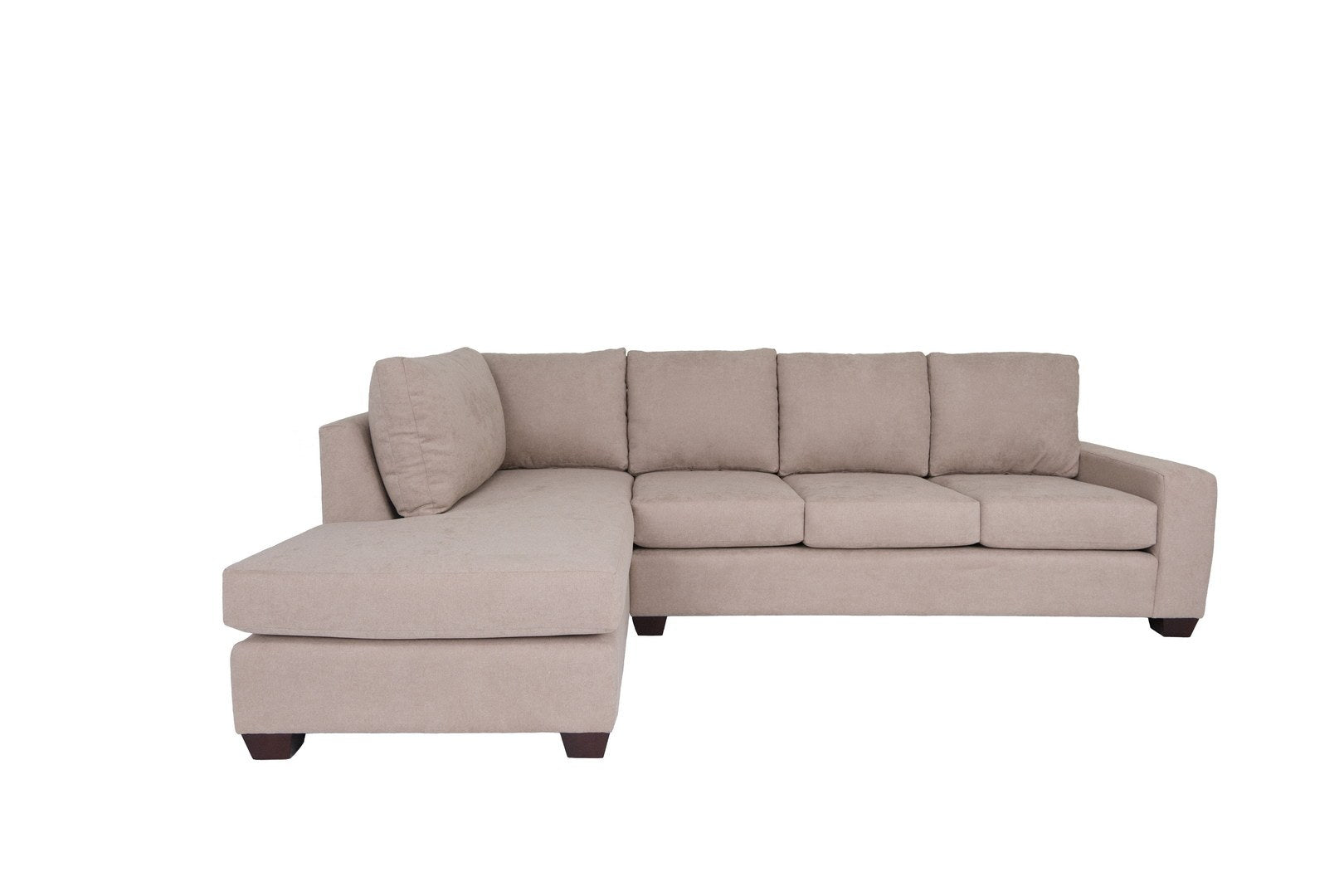 L Shaped Sectional Sofas For Living Room, Modern Sectional Couches For Bedrooms, Apartment With Solid Wood Frame Tan, Polyester Nylon Tan Wood Foam Polyester